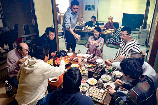 餅つき